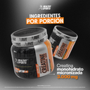 Creatine Monohydrate Unflavored 150Gr Powder 50 Servicios